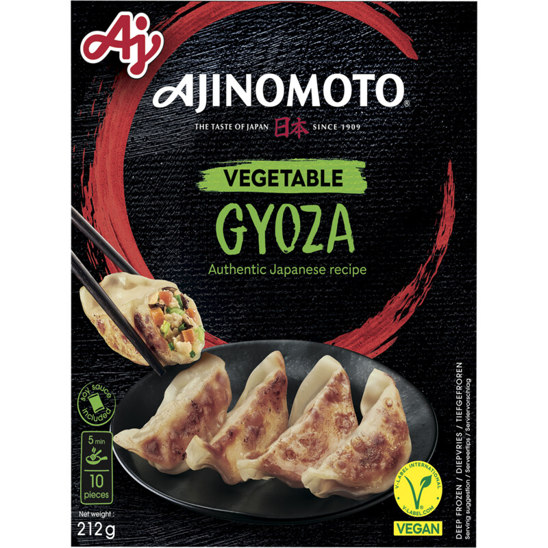 Een afbeelding van Ajinomoto Gyoza vegetables