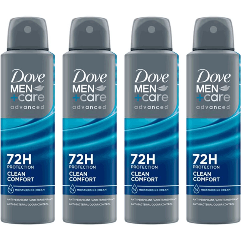 Een afbeelding van Dove Men Deo 4-pack