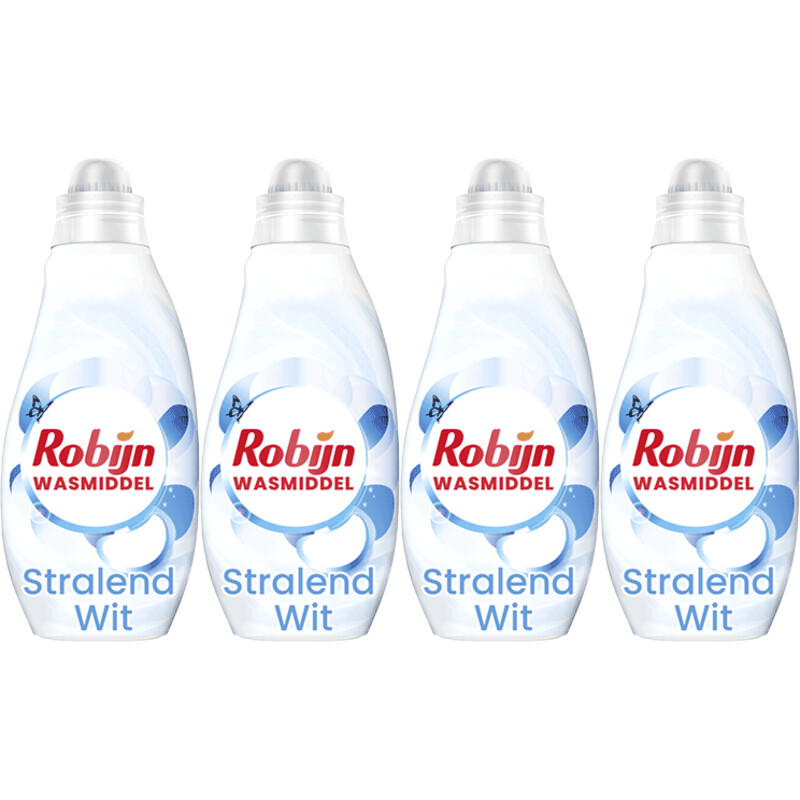 Een afbeelding van Robijn wasmiddel wit 4-pack