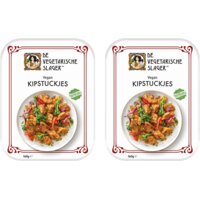 Een afbeelding van Vegetarische Slager Vegan kipstuckjes 2-pack