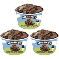 Een afbeelding van Ben & Jerry's Chocolate fudge brownie 3-pack