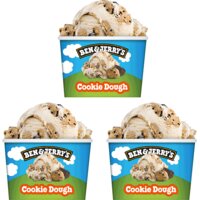 Een afbeelding van Ben & Jerry's Cookie Dough mini 3-pack