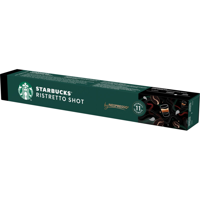 Een afbeelding van Starbucks Nespresso ristretto capsules