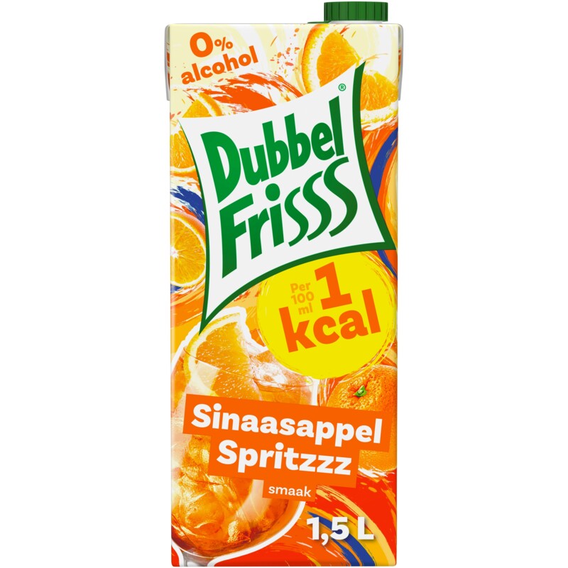 Een afbeelding van DubbelFrisss Sinaasappel spritzzz