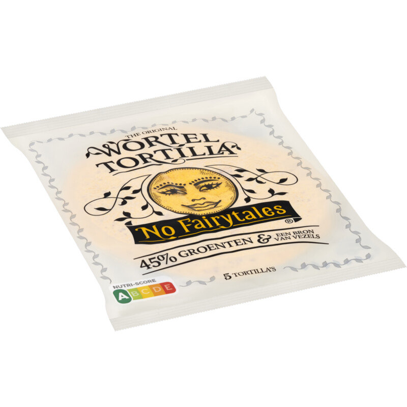Een afbeelding van No Fairytales Wortel tortilla