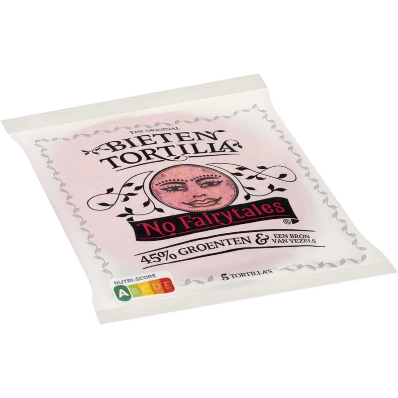 Een afbeelding van No Fairytales Bieten tortilla