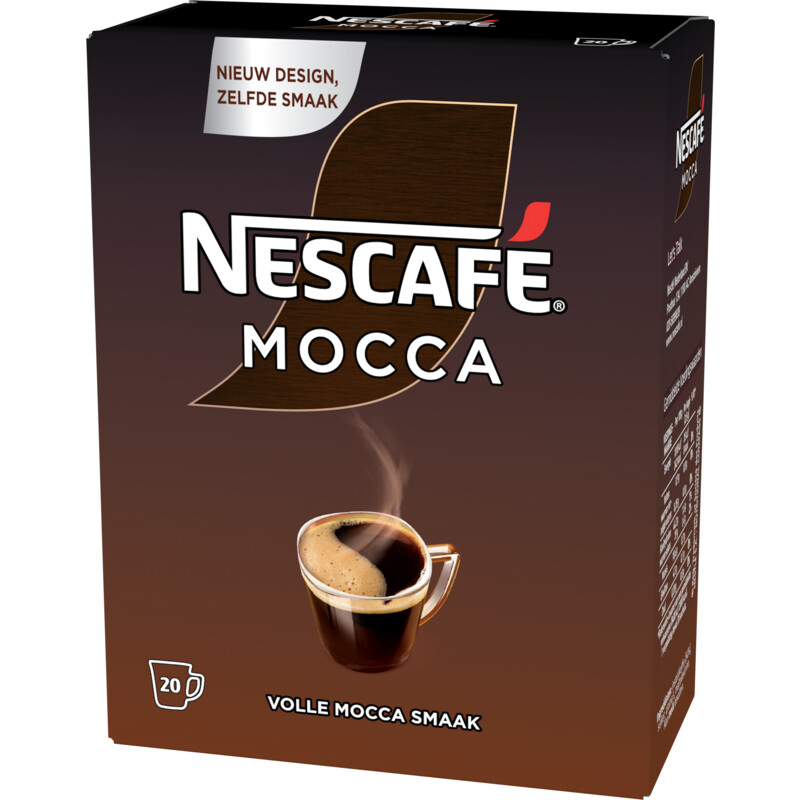 Een afbeelding van Nescafé Mocca oploskoffie
