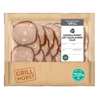 AH Kipgrillworst met Zaanlander kaas