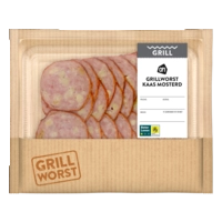 AH Grillworst kaas mosterd