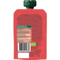 Een afbeelding van Organix Knijpfruit appel aardbei quinoa 12m+