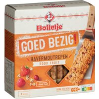 Een afbeelding van Bolletje Goed bezig havermoutrepen rood fruit