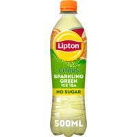Lipton Ice tea green citrus sparkling no sugar