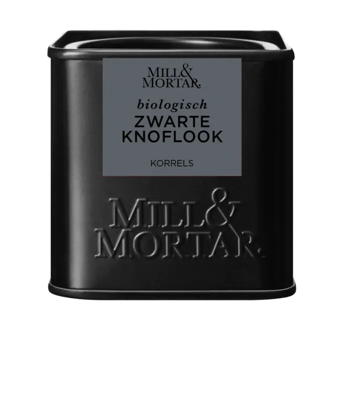 Zwarte knoflook korrels