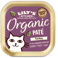 Een afbeelding van Lily's Kitchen Organic paté met kalkoen