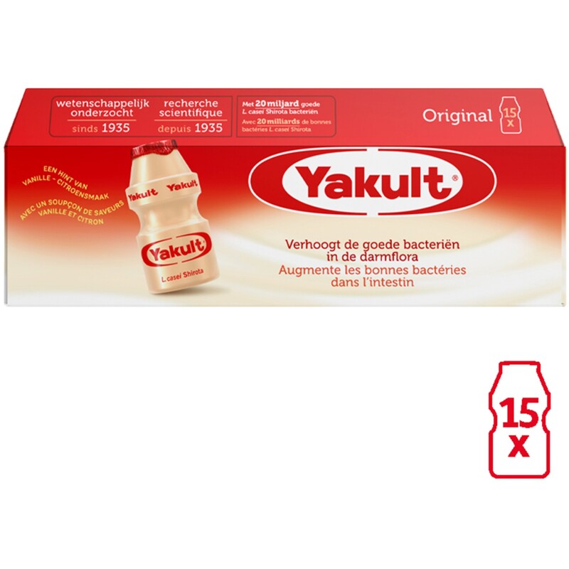 Een afbeelding van Yakult Original 15-pack