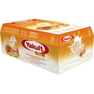 pdp-image-Yakult Plus perziksmaak 15-pack