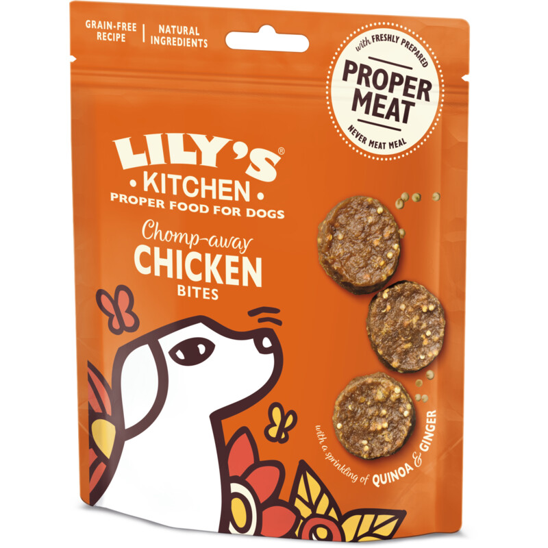 Een afbeelding van Lily's Kitchen Bites met kip