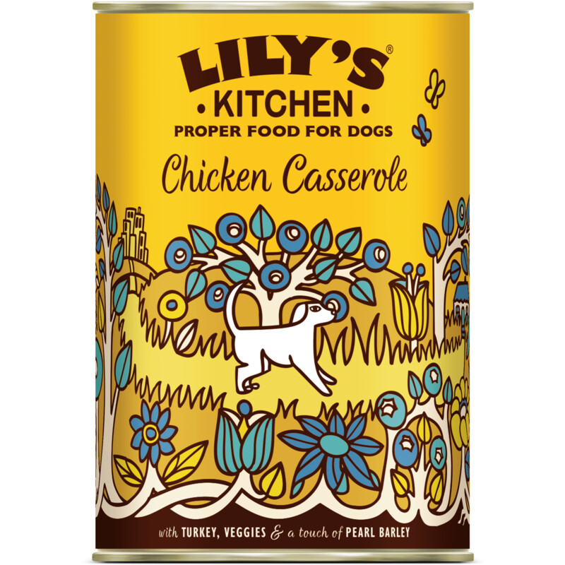 Een afbeelding van Lily's Kitchen Kip en kalkoen casserole