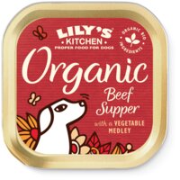 Een afbeelding van Lily's Kitchen Organic supper met rund