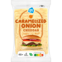 Een afbeelding van AH Caramelized onion cheddar 48+ plakken