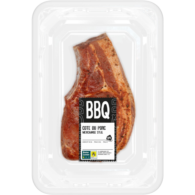 Een afbeelding van AH BBQ cote du porc Mexicaanse stijl