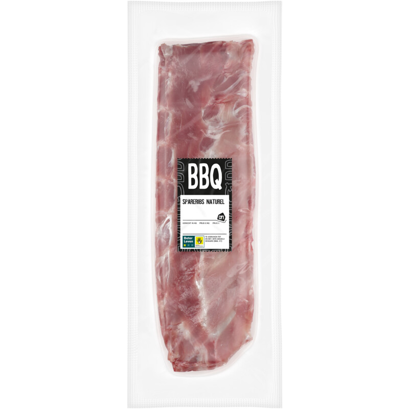 Een afbeelding van AH BBQ spareribs naturel