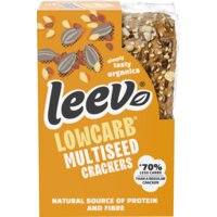 Een afbeelding van Leev Lowcarb crackers meerzaden