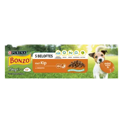 pdp-image-Bonzo Mini menu adult met kip en groenten
