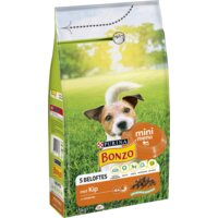Een afbeelding van Bonzo Mini menu adult met kip en groenten