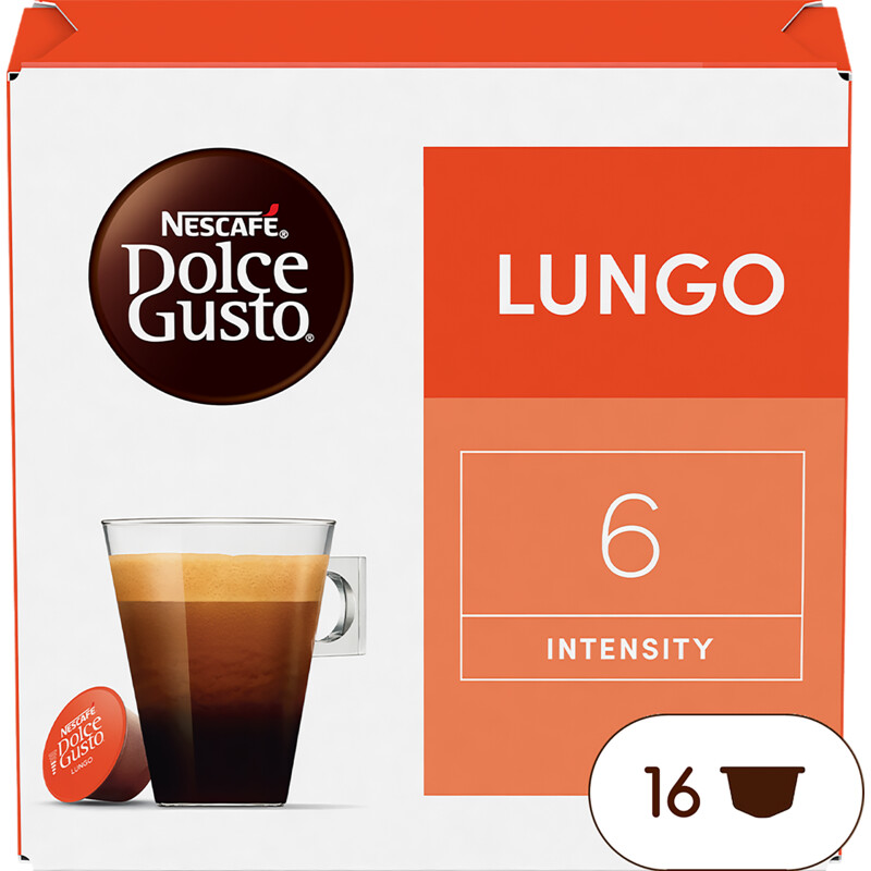 Een afbeelding van Nescafé Dolce Gusto Lungo capsules