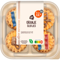 Een afbeelding van AH Oranje slofjes