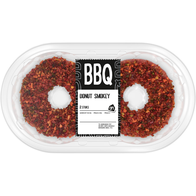 Een afbeelding van AH BBQ donut smokey