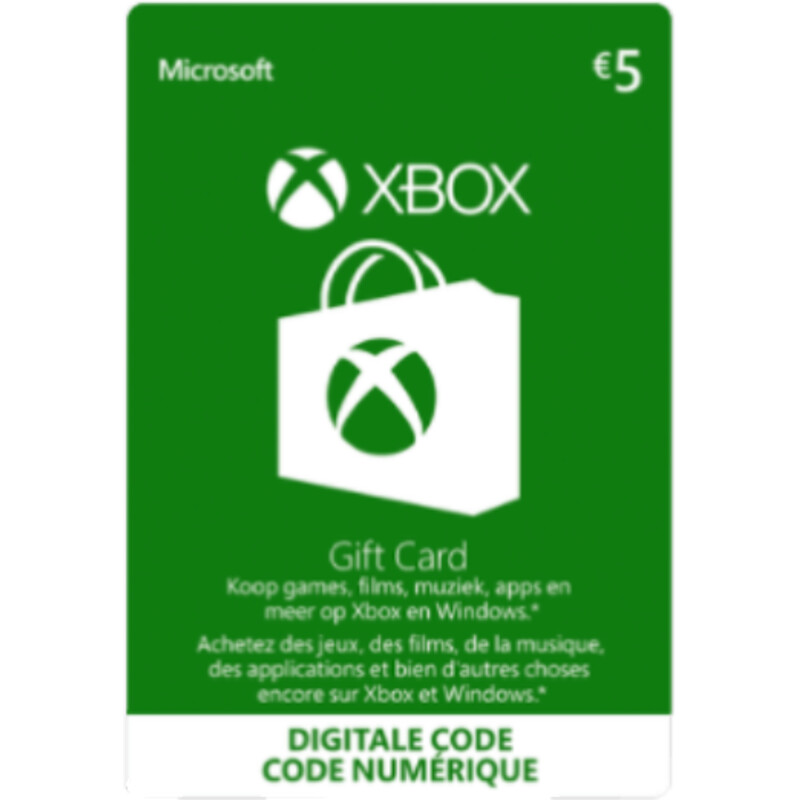 Een afbeelding van MICROSOFT XBOX 20EUR