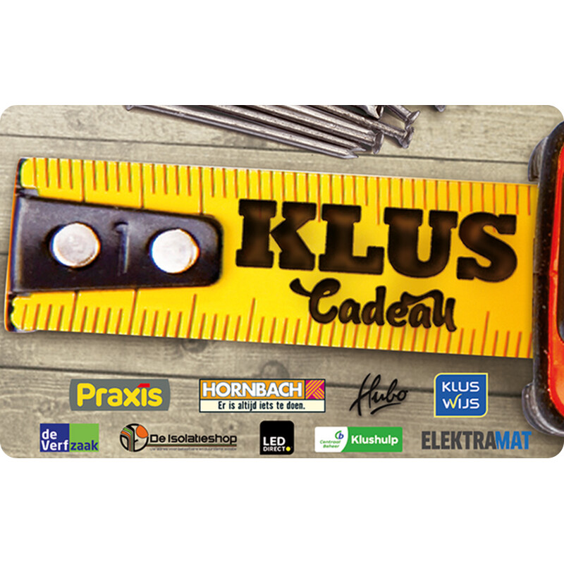 Een afbeelding van Klus Cadeau code