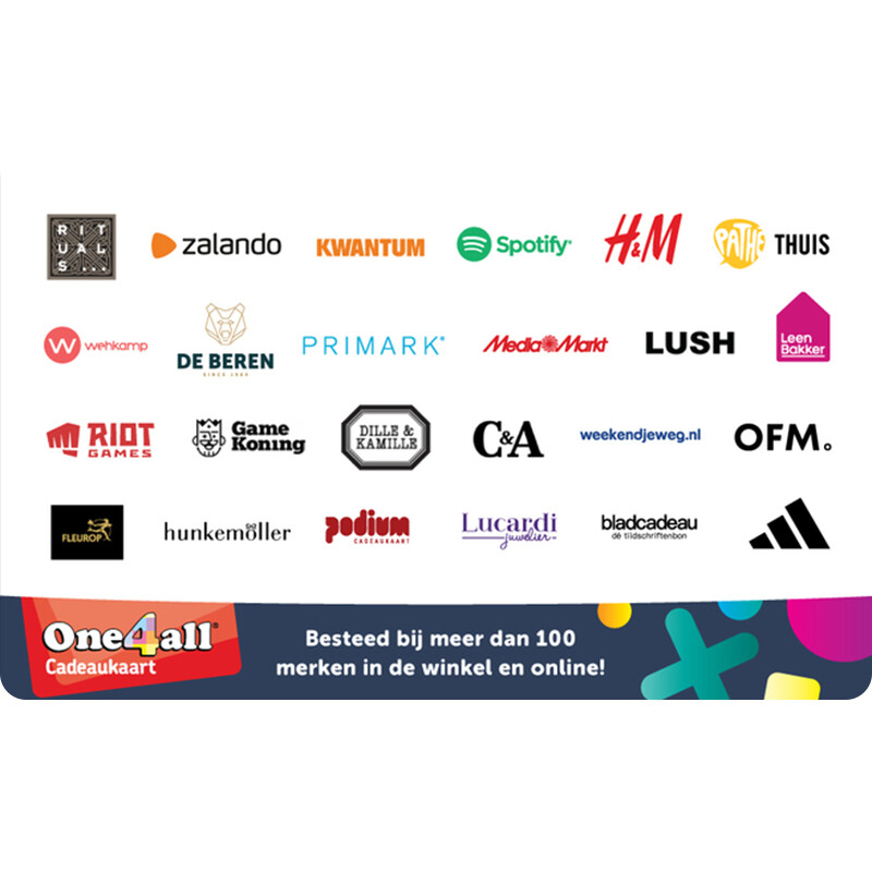 Een afbeelding van One4all cadeaukaart - 25 euro