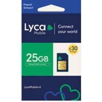 Een afbeelding van Lycamobile Holland bundel super simkaart