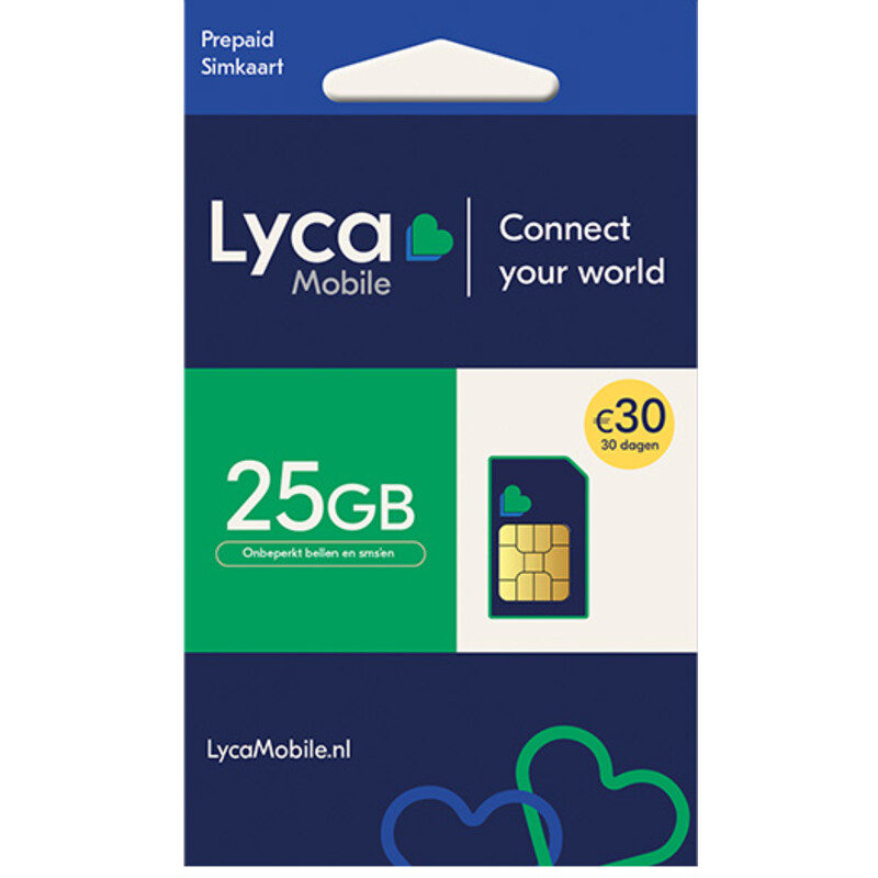 Lycamobile Holland bundel super simkaart bestellen Albert Heijn — free download