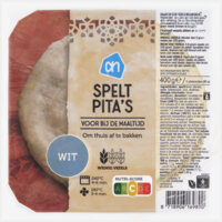 Een afbeelding van AH Spelt pita's