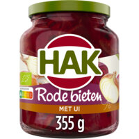 Hak Rode bieten met ui