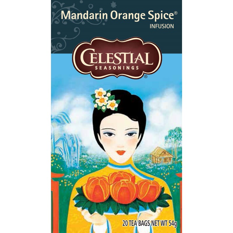 Een afbeelding van Celestial Seasonings Mandarin orange spice infusion
