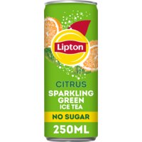 Een afbeelding van Lipton Ice tea green citrus sparkling no sugar