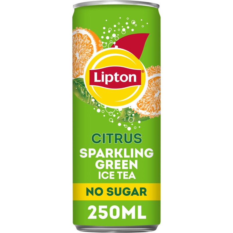 Een afbeelding van Lipton Ice tea green citrus sparkling no sugar