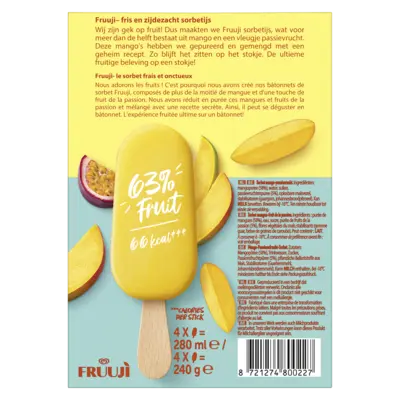 pdp-image-Ola Fruuji sorbetijs mango passievrucht