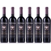 Een afbeelding van Ricossa Barbera piemonte appassimento 6 flessen