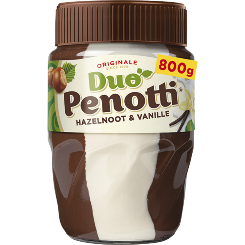 Een afbeelding van Duo Penotti Hazelnoot & vanille
