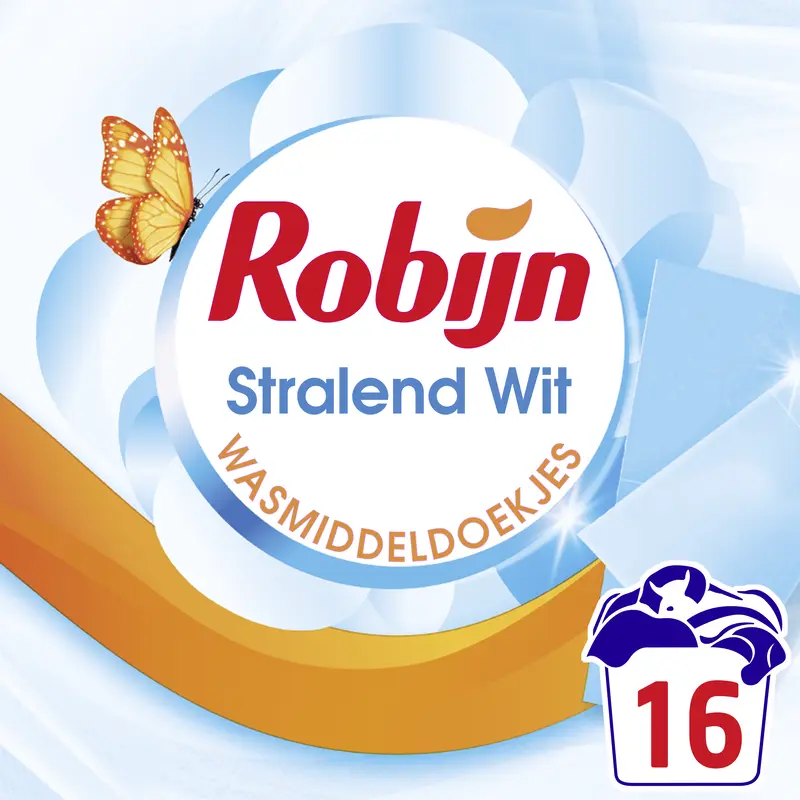 Wasmiddeldoekjes stralend wit