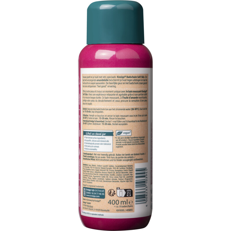 Een afbeelding van Kneipp Badschuim amandel