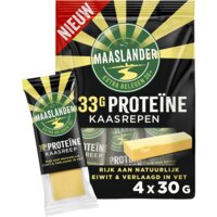 Een afbeelding van Maaslander Proteine kaasrepen stuk