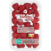 Een afbeelding van AH Nederlandse frambozen