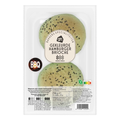 pdp-image-AH Gekleurde hamburger brioche groen
